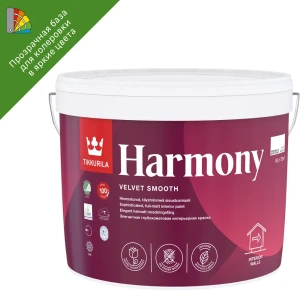 Краска для колеровки водно-дисперсионная Tikkurila Harmony прозрачная база С 9л