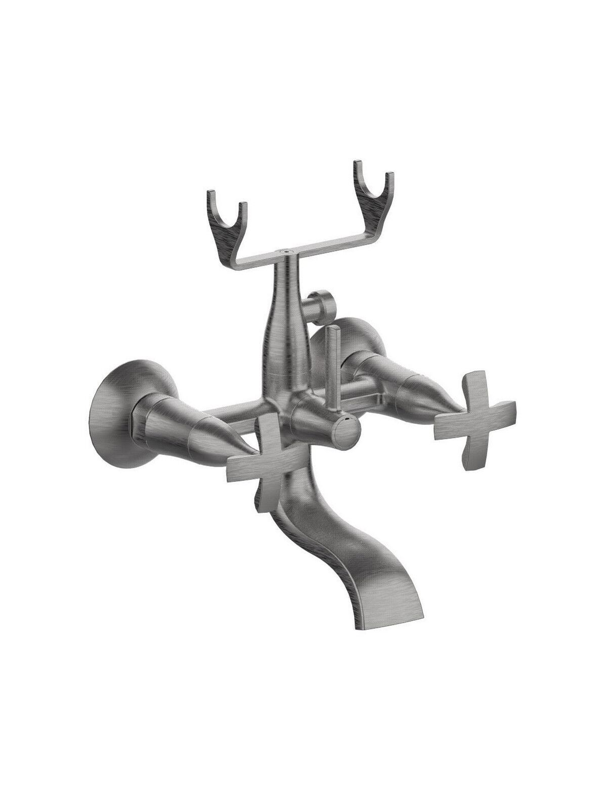 2 отверстия настенный наружный смеситель для ванны Rubinetterie Frattini Lucrezia ARCH-00045706 - Вид №10