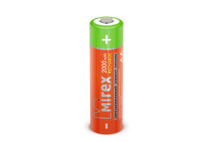 17275284 Аккумулятор , Ni-MH HR6 / AA 2000mAh 1,2V 2 шт ecopack 23702-HR6-20-E2 Mirex