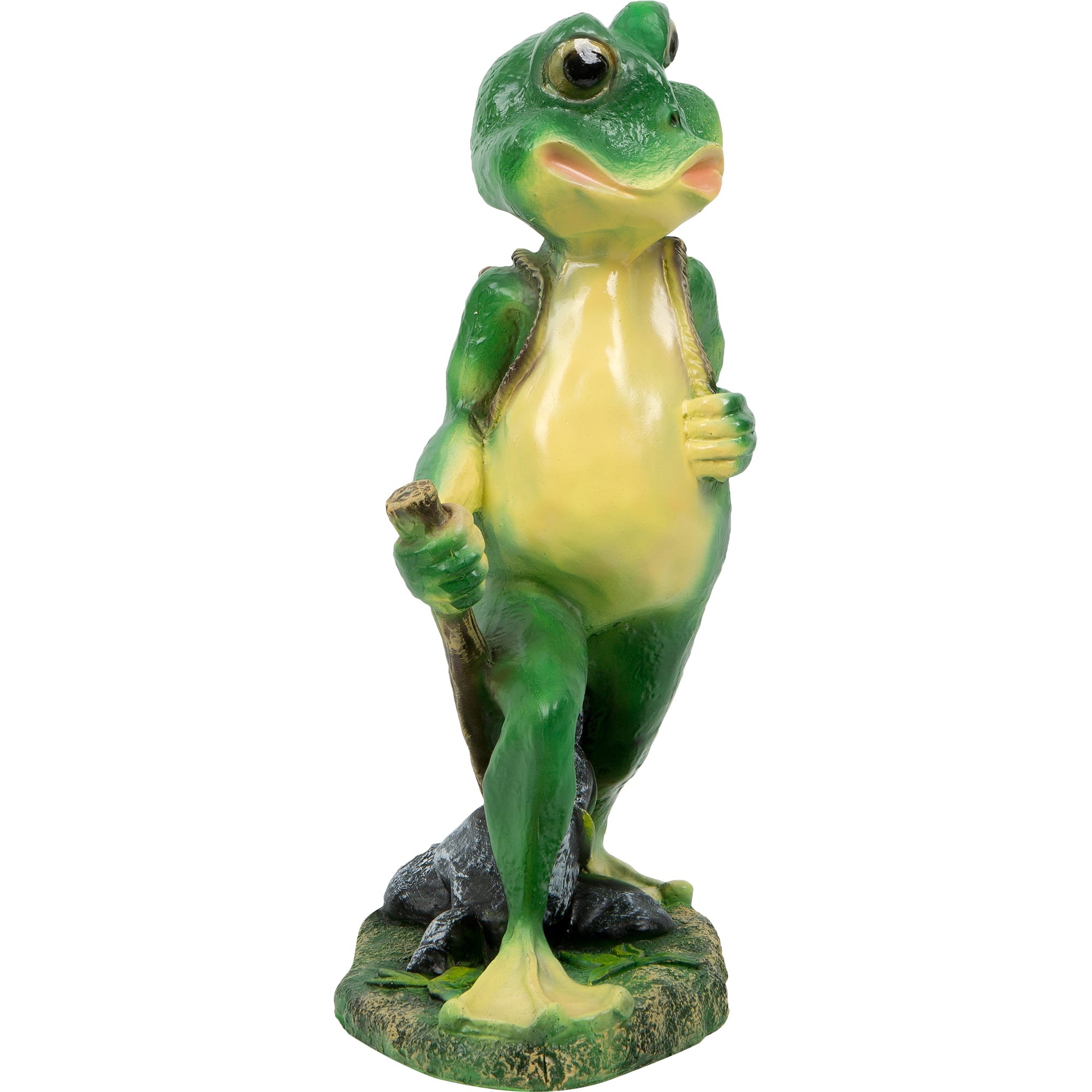 82563147 Фигура садовая Лягушонок с рюкзаком 48 см Santreyd  - Вид №1