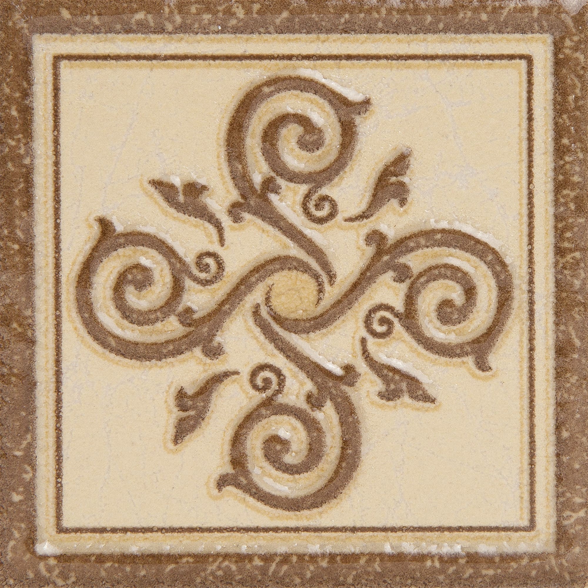 15624369 Декор «» 6х6 см цвет коричневый Гётеборг Santreyd 