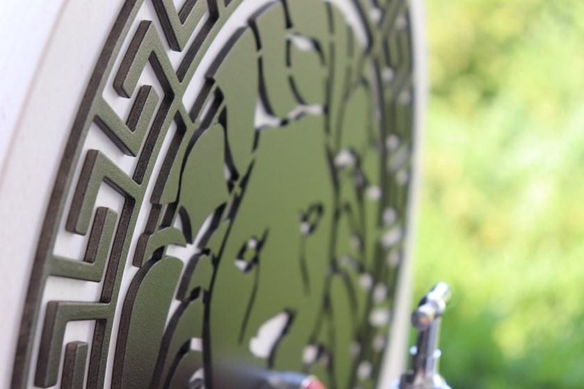 AQUAJET by Colortap Настенная панель из оцинкованного железа Aquapoint 300blk - Вид №1