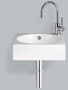 4228000400 Умывальник, wt.mc450h, белая, для простого ухода Alape серия MC