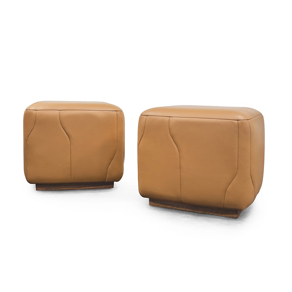 Кожаный квадратный пуф Formitalia PIER ARCH-00101668 - Вид №3