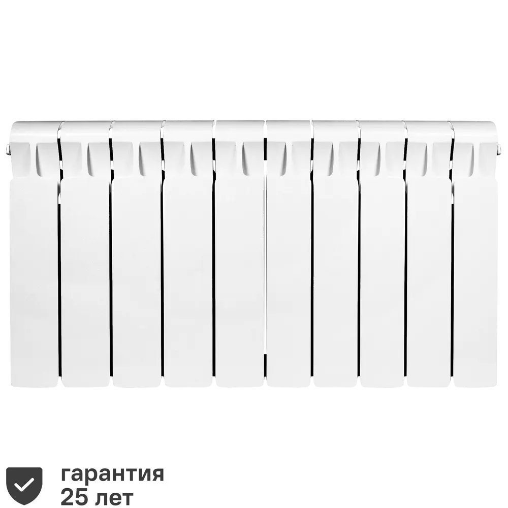 RIFAR Monolit 350 - Биметаллический радиатор на 10 секций с нижним подключением 18722968 STLM-0012201