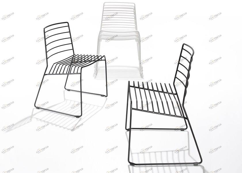 B-LINE Стул стальной штабелируемый sun-id-1439115