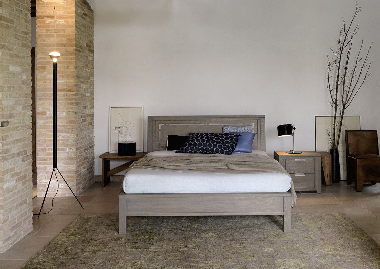 Двуспальная кровать из массива дерева Devina Nais ARCH-00075757 - Вид №2