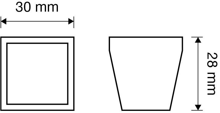 LINEA CALI' Ручка Zamak с кристаллами swarovski® Mesh crystal 203pb0024/30 0000 - Вид №4