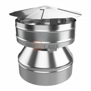 Зонт-дефлектор LAVA 180/250, нерж. 439 (0,5)