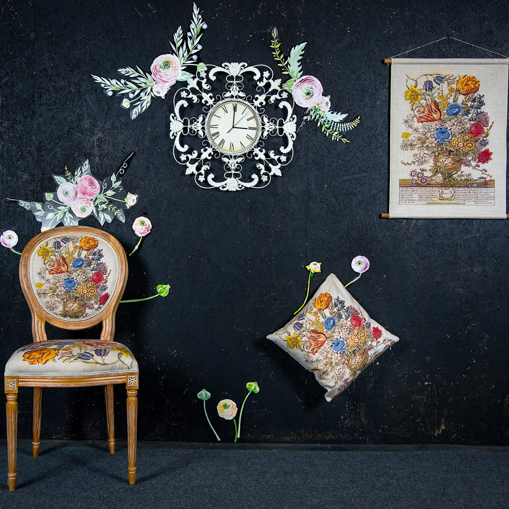 2719104 Декоративная подушка «12 месяцев цветения», версия Март Object Desire  - Вид №4