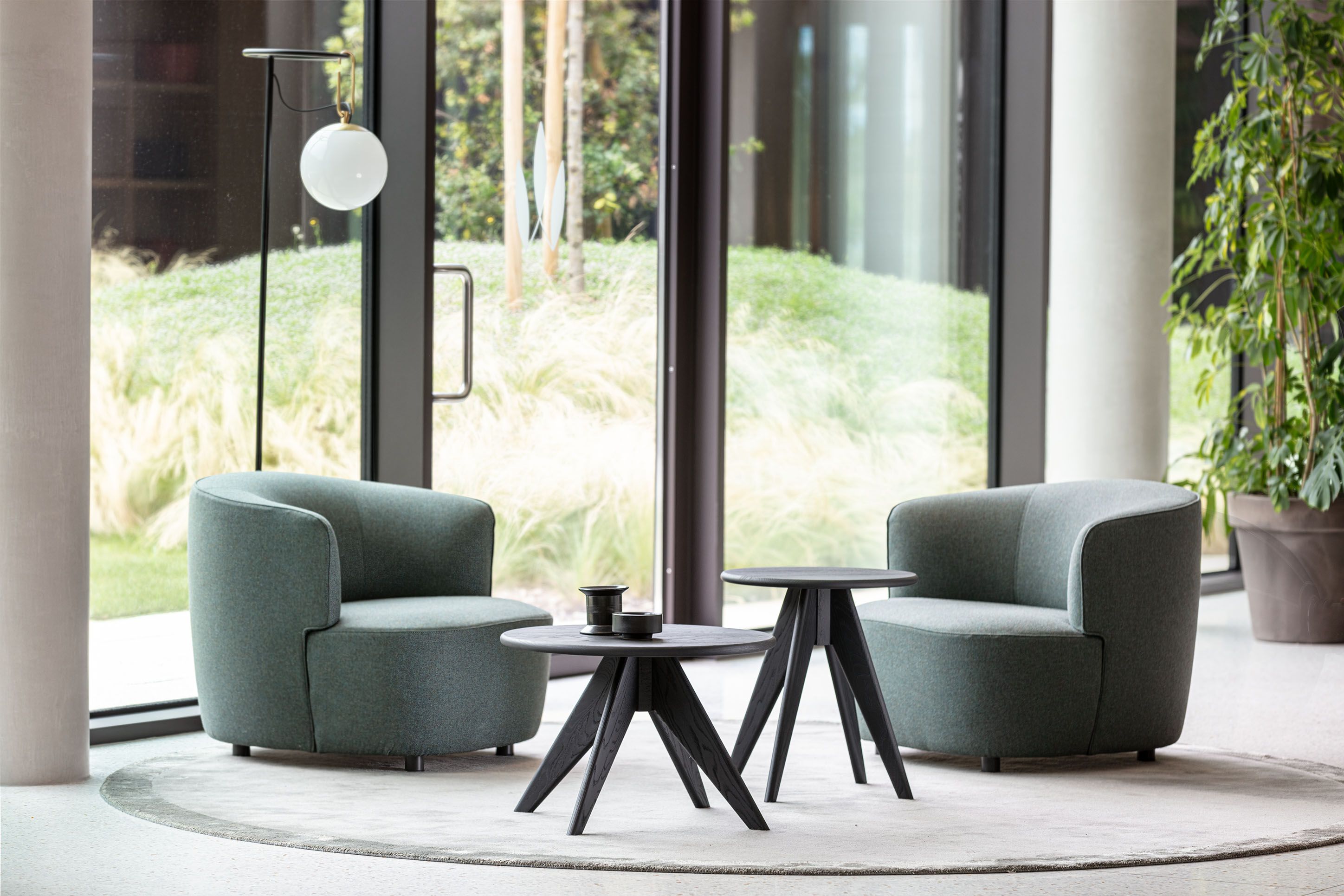 Высокий журнальный столик из ясеня SIPA Nasty ARCH-00061352 - Вид №8