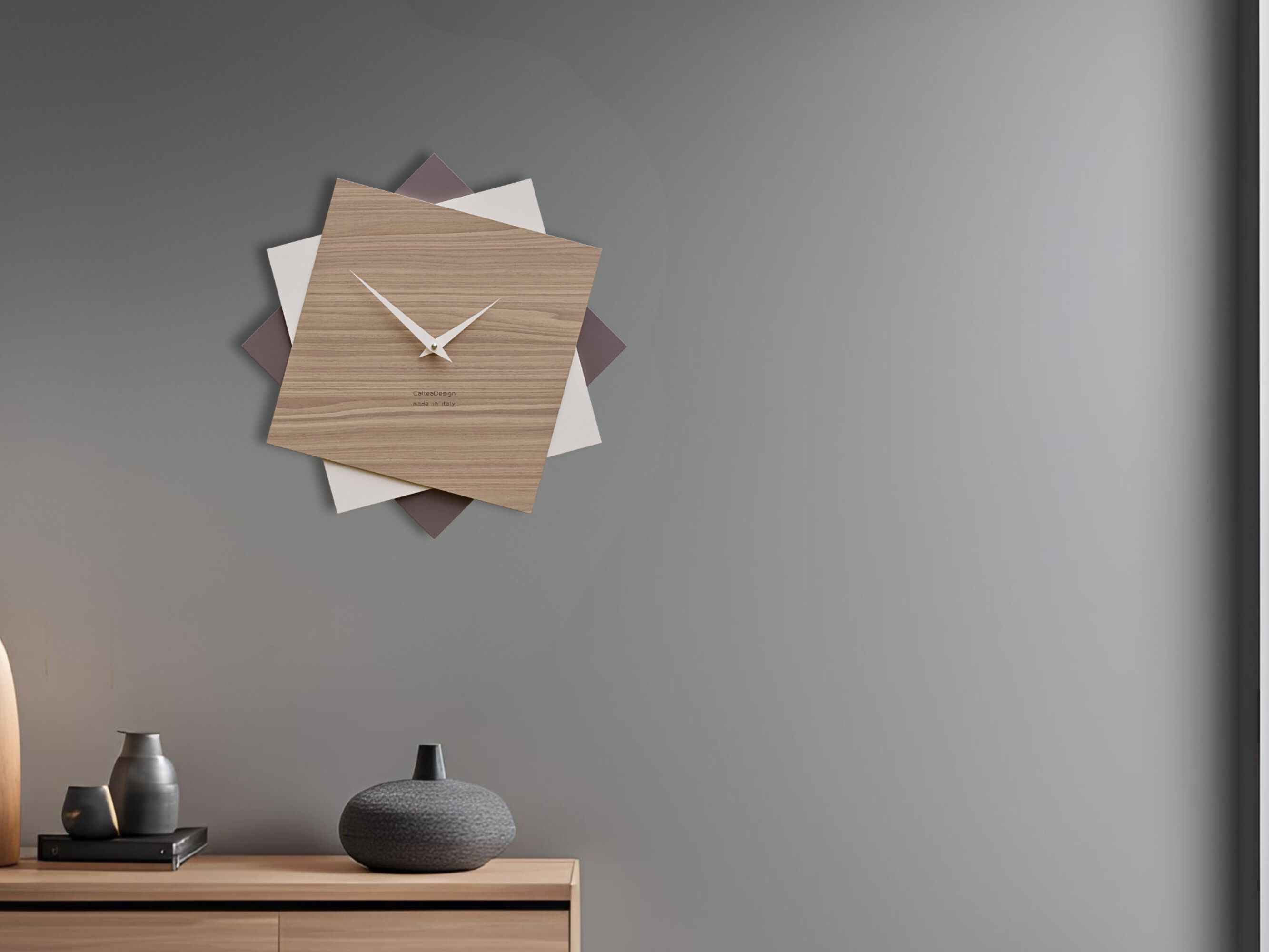 Настенные часы MDF CalleaDesign FOY ARCH-00061812 - Вид №2