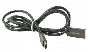 515766 Дата-Кабель " Flex" USB - Type-C, черный Red Line