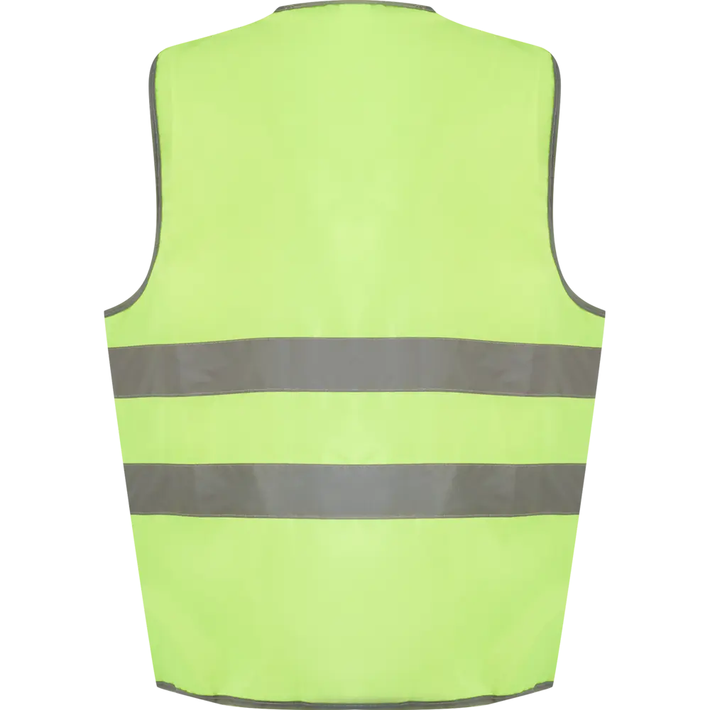 Сигнальный жилет DM для водителей - лимонный, размер 56-58 84130994 DM REFLECTIVE MATERIALS STLM-0046593 - Вид №1