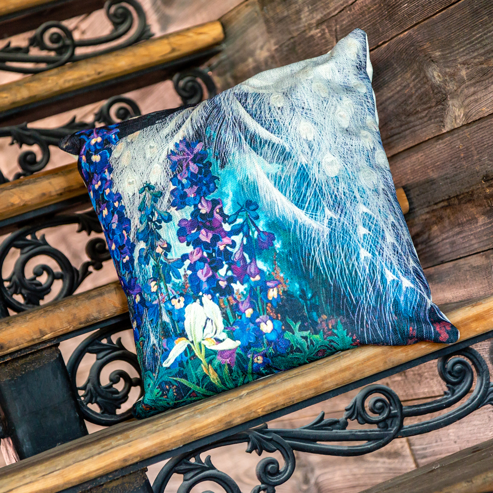 75070015 Интерьерная подушка «Королевский ирис», версия 1 Object Desire  - Вид №1