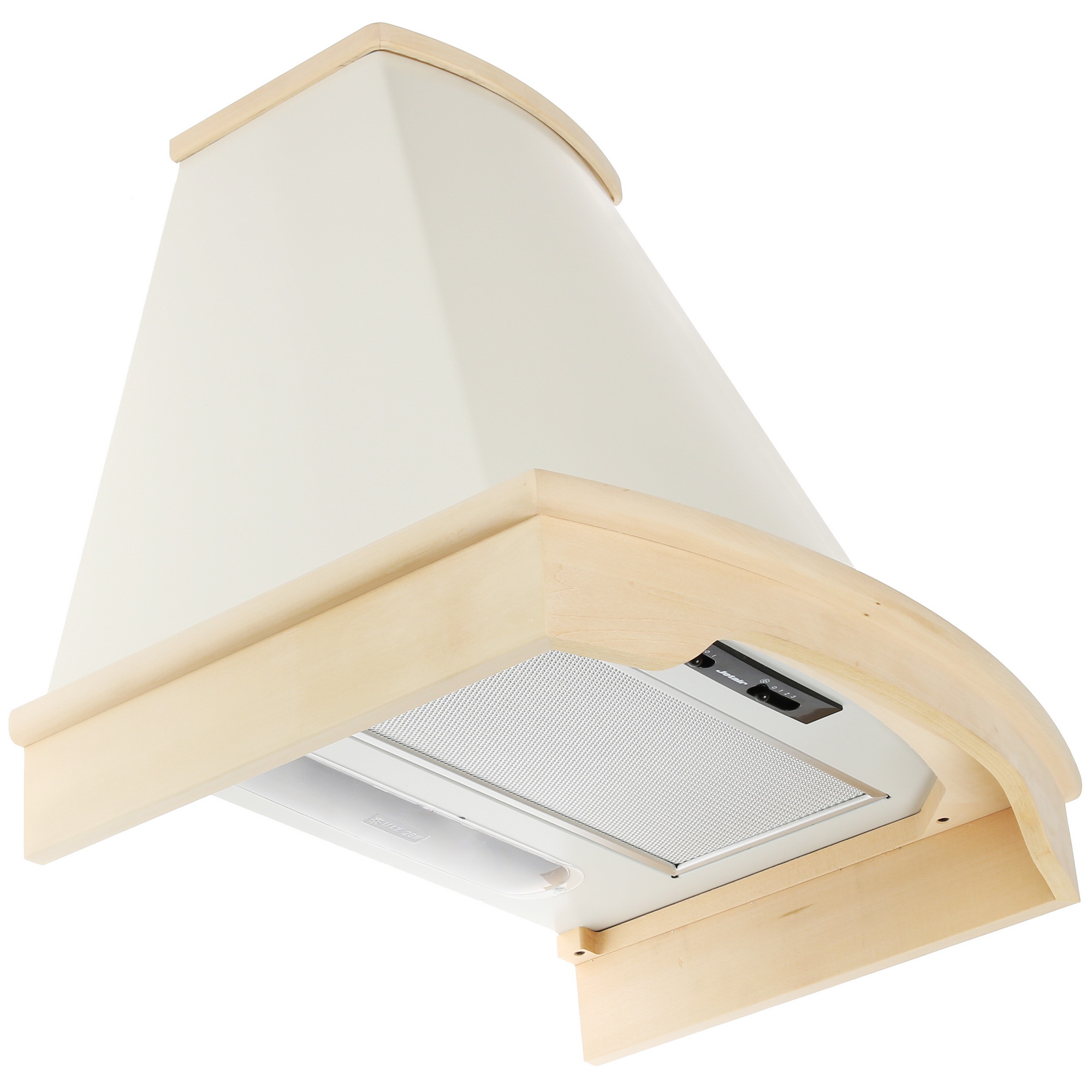 1106526 Вытяжка каминная Jetair DENVER WH/A/60 T.GREZZO белый/бежевый STDN-0037005