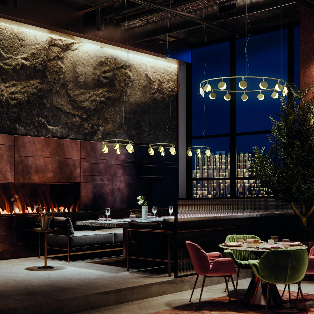 096490 Подвесная люстра MANTRA SHELL 7262 Mantra Shell