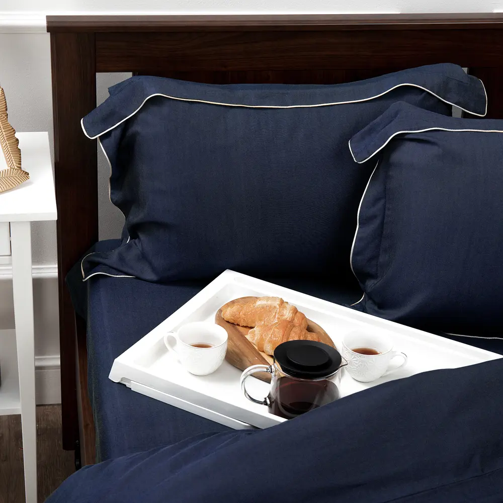 Комплект постельного белья Amore Mio Denim семейный тенсель синий 89426002 STLM-1577096 - Вид №6