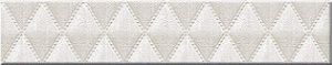 ILLUSIO BIANCO GEOMETRY Бордюр 31,5*6,2