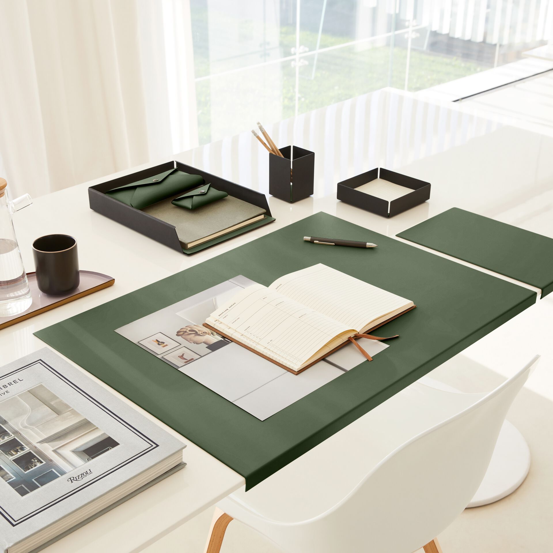 Набор столов из стали и кожи EGLOOH Муар ARCH-00105576 - Вид №16