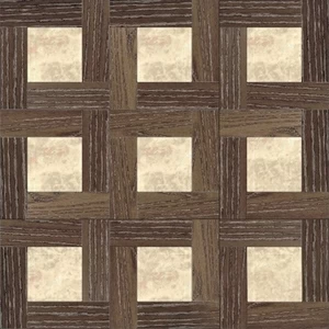 Напольное покрытие из дерева (инкрустация мраморная "botticino fiorito" из темного дуба) ddBz22 rs mB Devon Devon INTARSIA