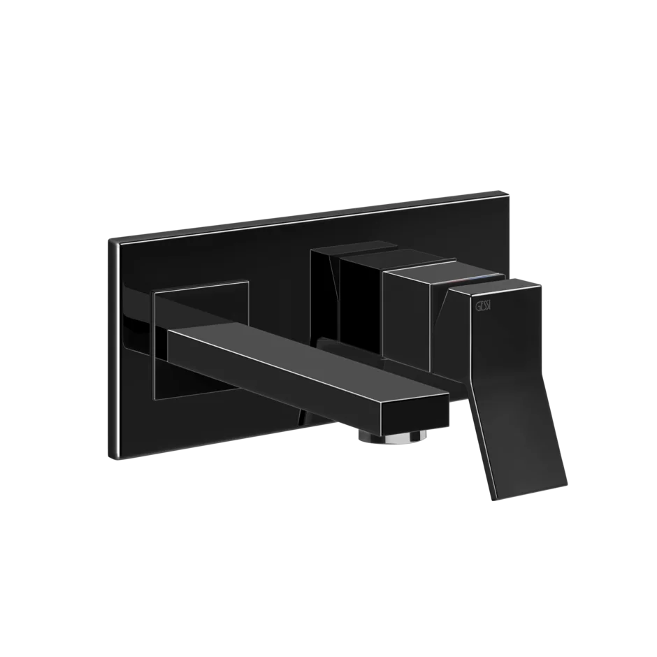 Смеситель для умывальника 53084 706 Gessi Rettangolo k ЧЕРНЫЙ МЕТАЛЛ PVD 53084706