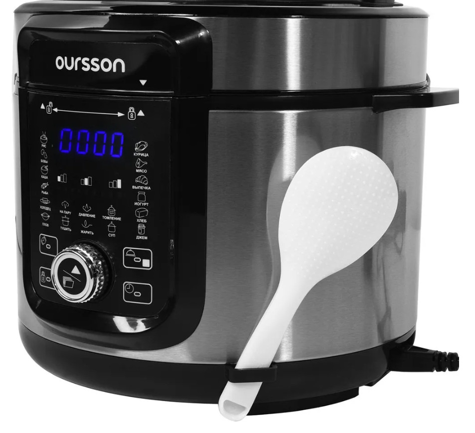 9081569 Мультиварка-скороварка Oursson PM5025PSD/BL черный STDN-0025655 - Вид №3