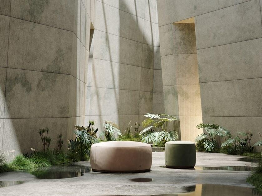 Domkapa Круглый бархатный пуф  Dkh14  - Вид №6