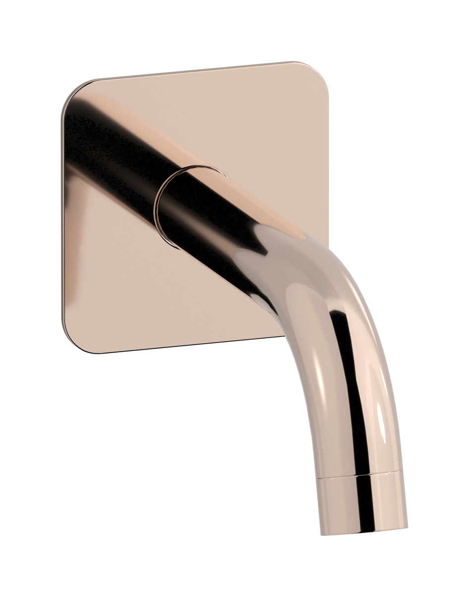 Настенный излив для ванны WE ARE IB id327rs_22 Rose Gold Industria