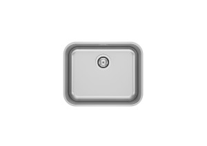 A870M10500 Раковина из нержавеющей стали с одной чашей ROCA Lisboa