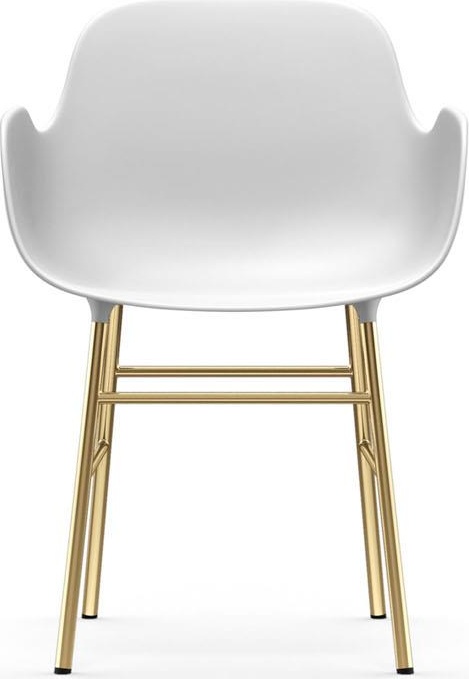 1400912 Form Кресло Латунь Белый Normann Copenhagen  - Вид №1