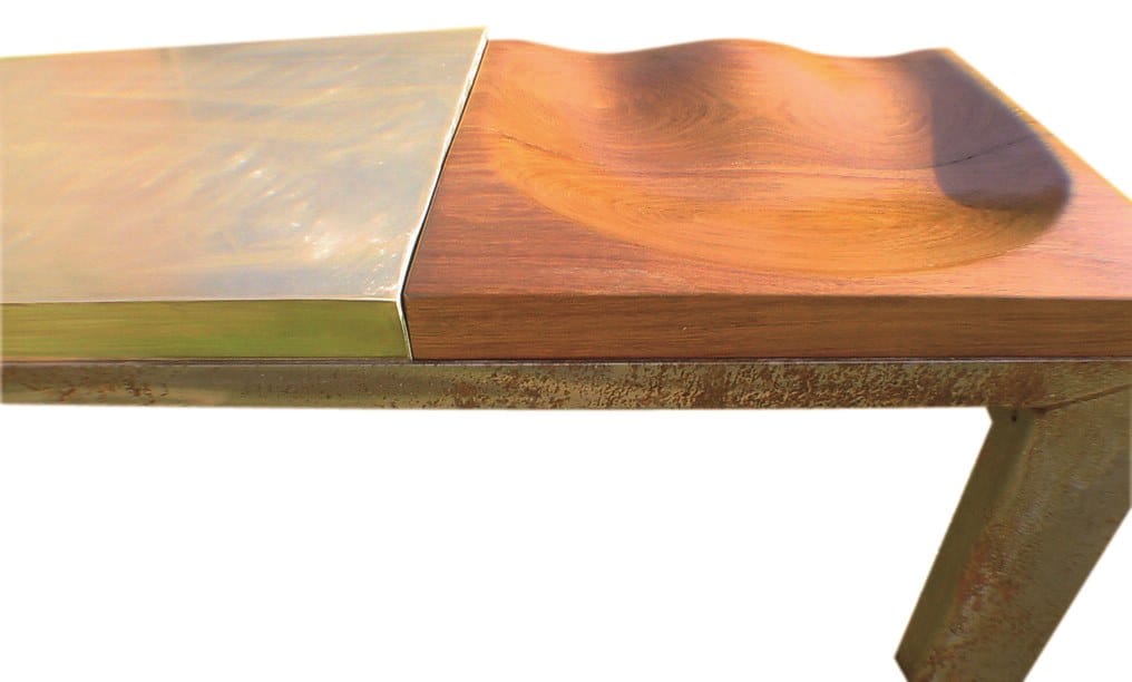 Скамья ICI ET LÀ Металлическая мебель ARCH-00116868 - Вид №2