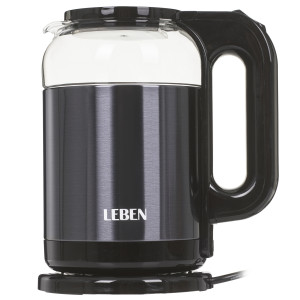 9237197 Электрочайник LEBEN 291-108 серый