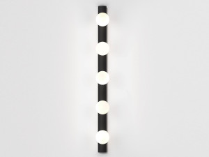 Стальной светодиодный настенный светильник