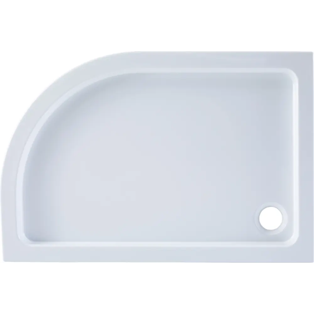 Душевой поддон SENSEA Basic угловой 80×120 см с регулируемыми ножками 82658157 STLM-0032993 - Вид №1