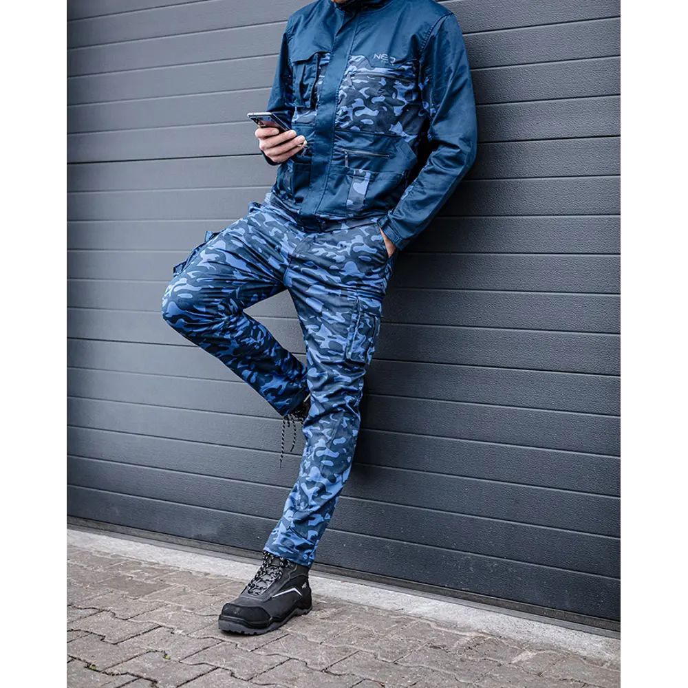 Толстовка рабочая Neo Tools Camo Navy цвет синий размер XL/56 рост 184-187 см STLM-2045277 - Вид №9
