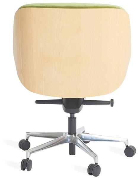 Real Piel Регулируемое по высоте офисное кресло из ткани sun-id-1437344 - Вид №3