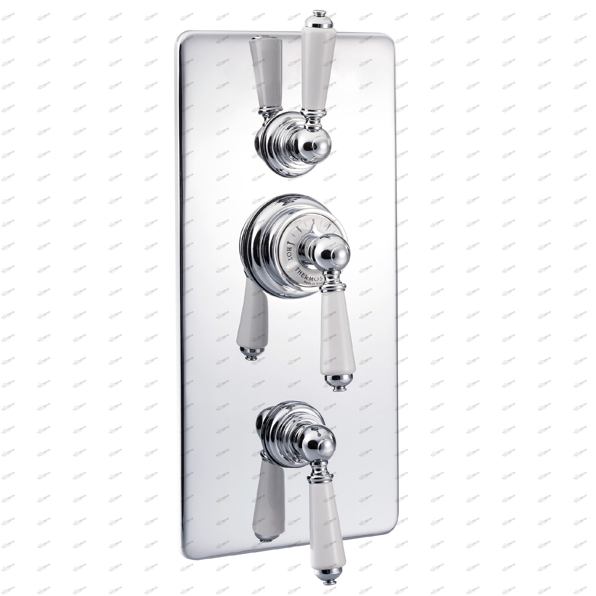 Traditional bathrooms Термостатический смеситель для душа с накладкой Tb771.514variantenthermostat 