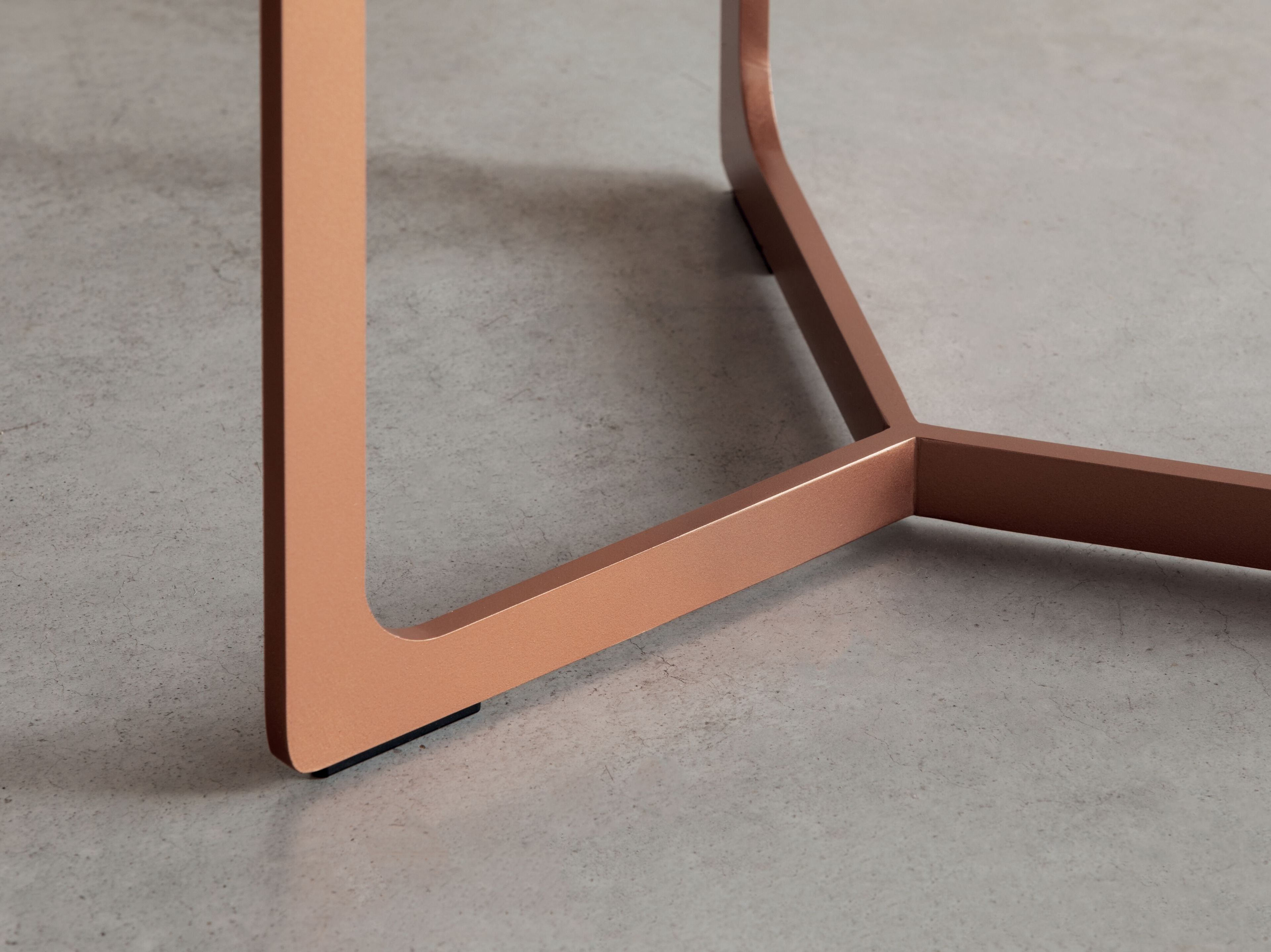 Круглый журнальный столик из шпона Riccardo Rivoli FRAME ARCH-00084291 - Вид №4