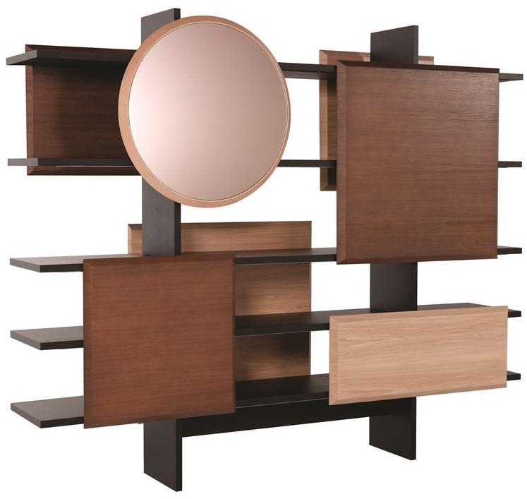 Roche Bobois Самонесущий двухсторонний книжный шкаф Globe trotter sun-id-1440978 - Вид №1