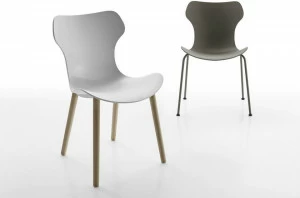 B&B Italia Штабелируемый стул из полипропилена Papilio shell