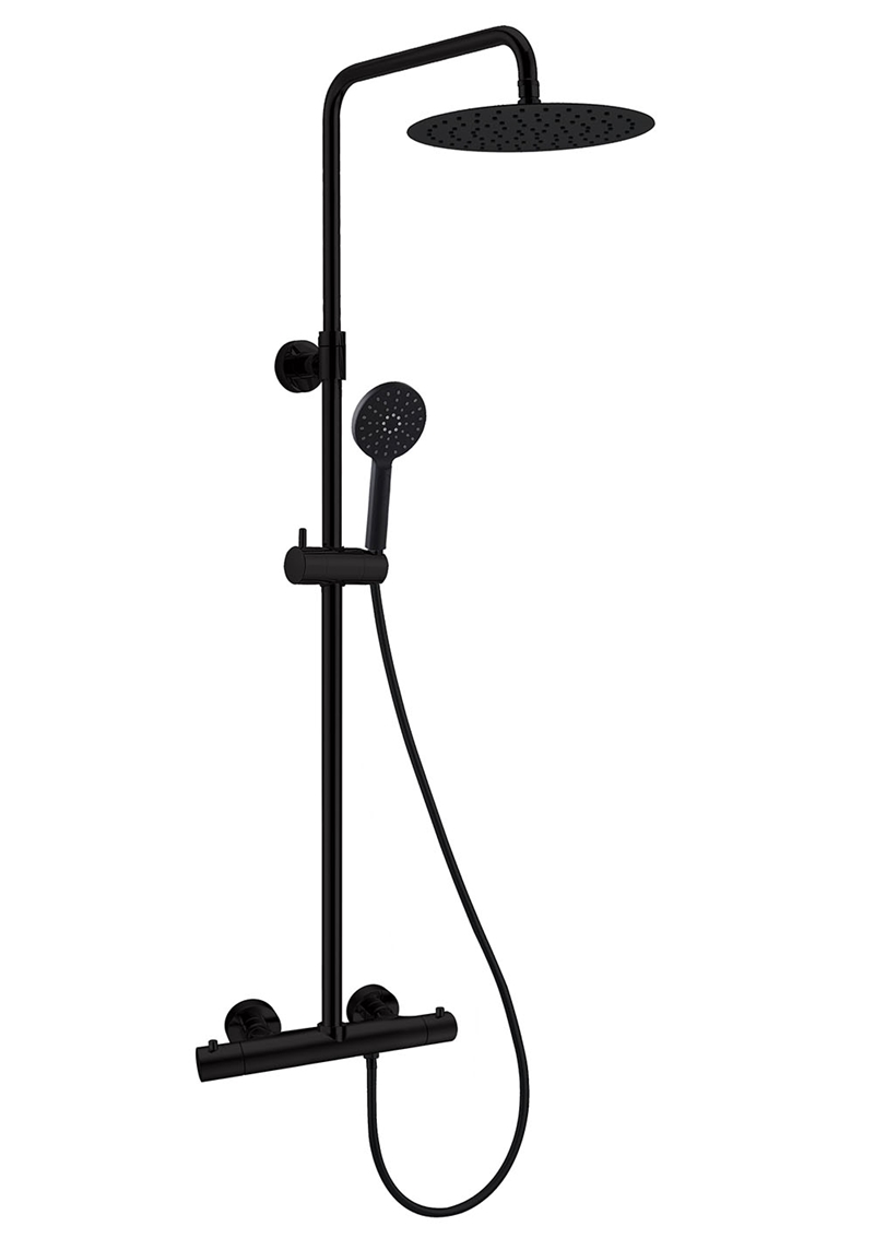 310105 Крыша Душ Studio Черная M 300Mm Душевая Головка Noro  Черный 