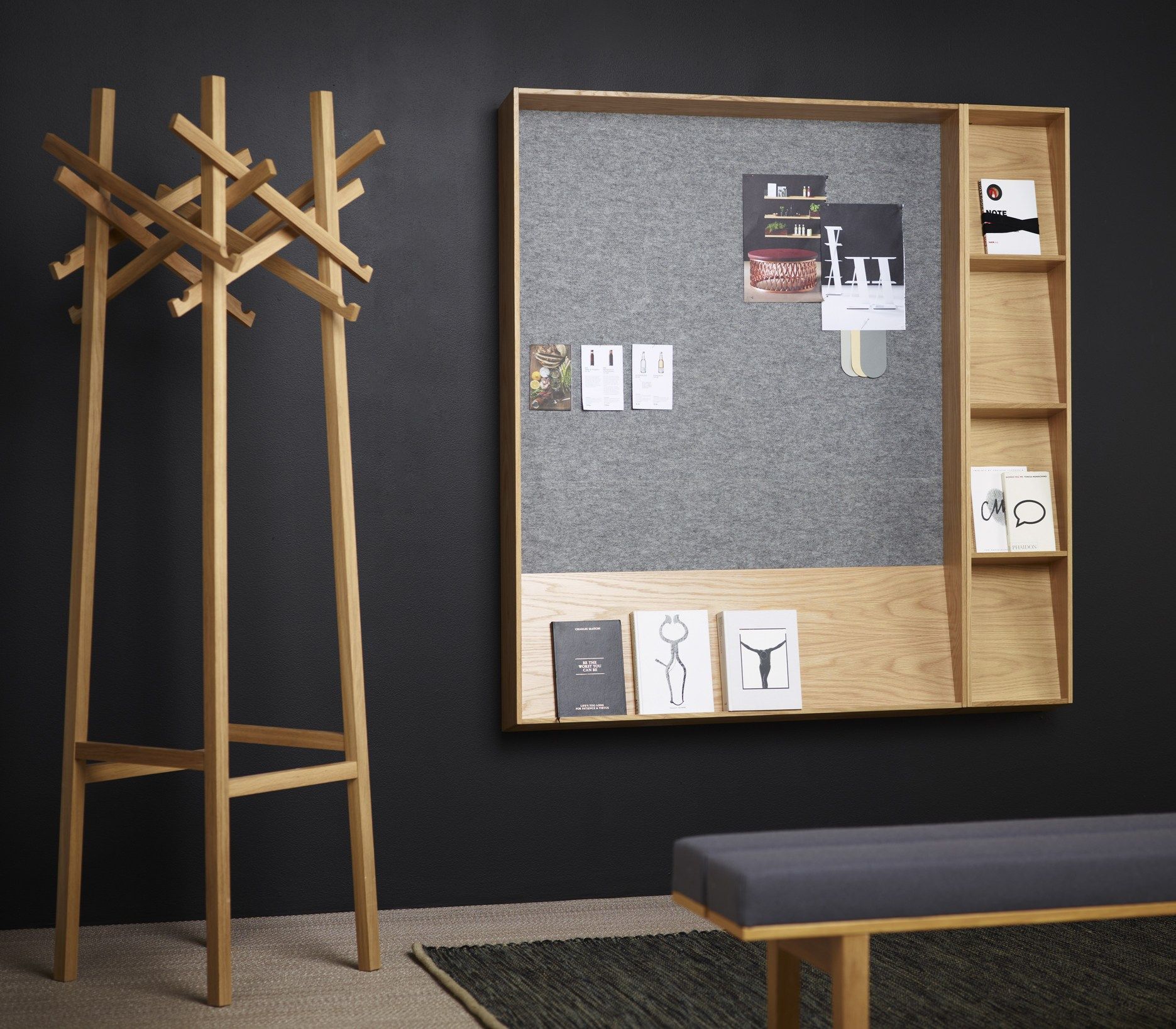 Деревянная вешалка для одежды Karl Andersson ARCH-00015324 - Вид №1