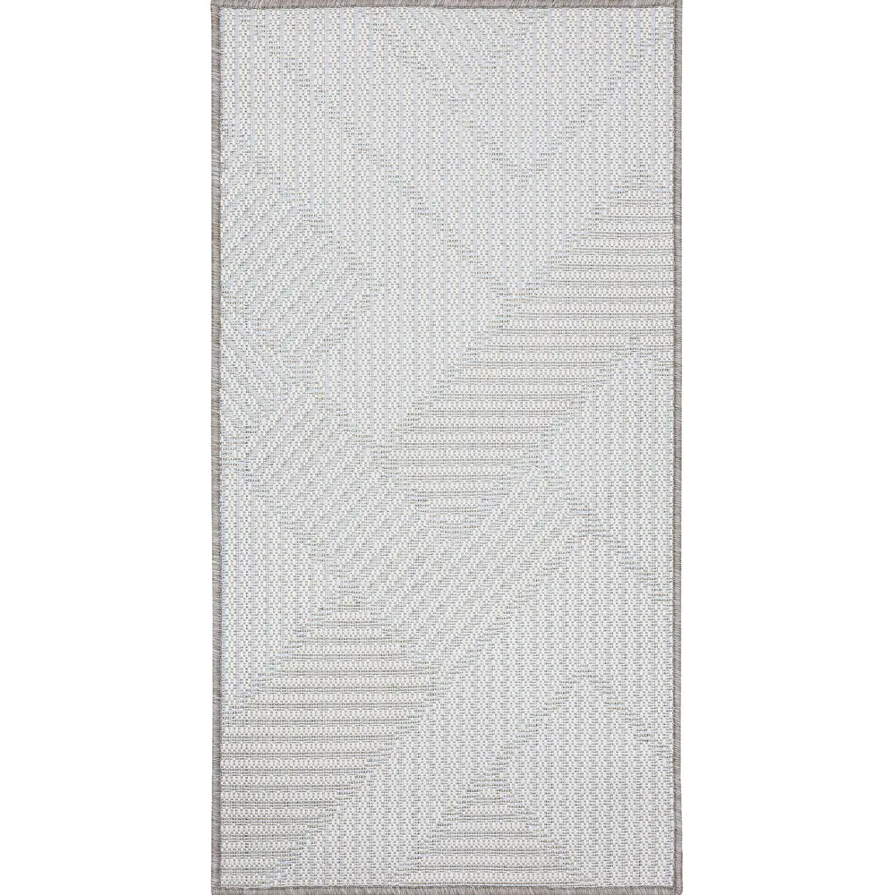 Циновка Дели 60x110 см полипропилен 84216_53311 цвет бирюзовый ROYALTAFT STLM-2061644 - Вид №1