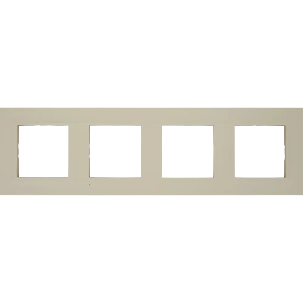 Рамка Legrand Structura на 4 поста в цвете слоновая кость 82064686 STLM-0018670