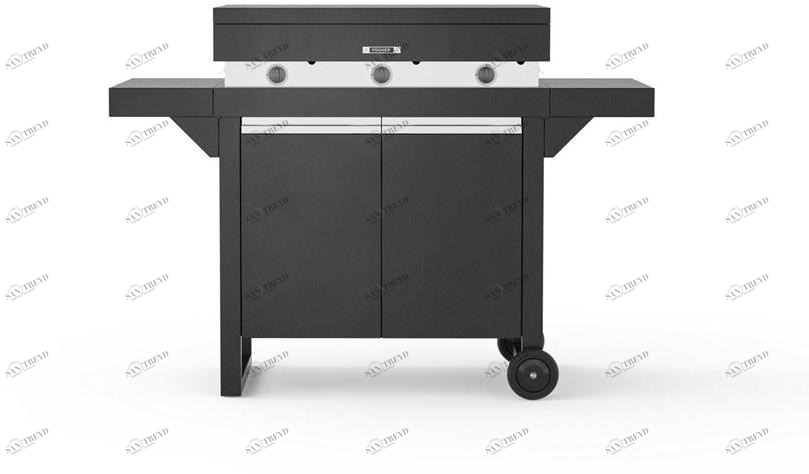 Fògher Газовый гриль с 3 горелками и тележкой для освещения sun-id-1431091