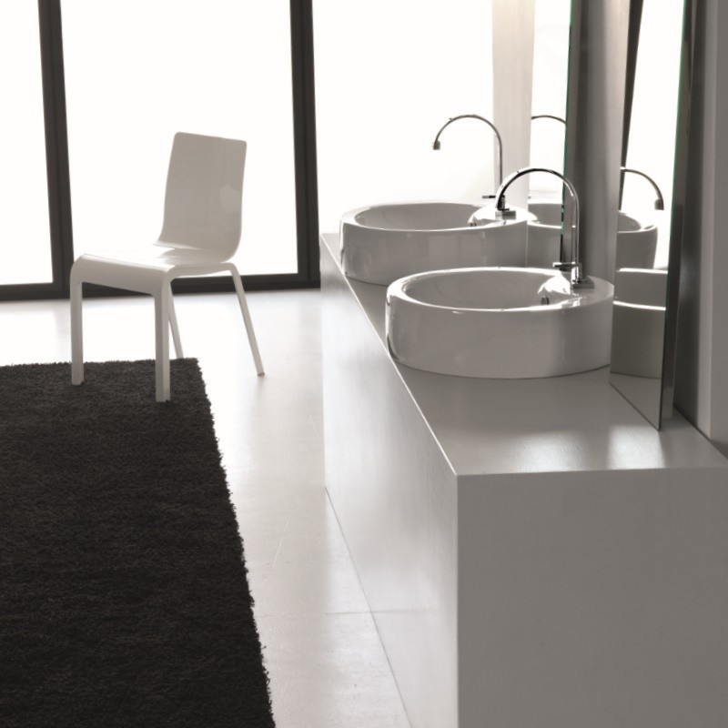 19013 Накладная раковина на столешницу  овальная Ceramica Hidra  - Вид №6