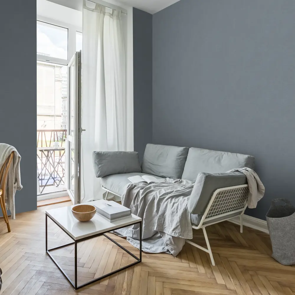 Флизелиновые обои Victoria Stenova Pantone в глубоком сером оттенке 82865698 STLM-0821307 - Вид №3