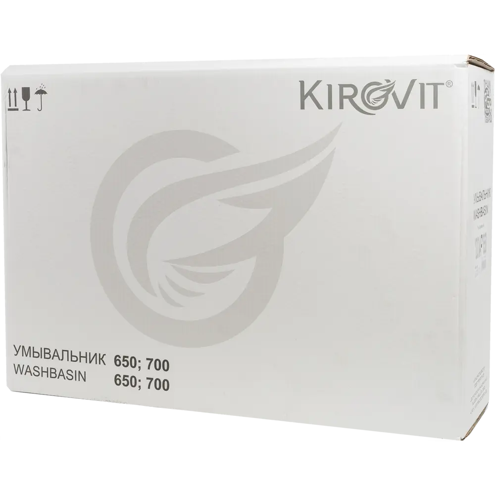 KIROVIT Раковина Оскар 65 - фарфоровая накладная для современной ванной 82276069 STLM-0023807 - Вид №6