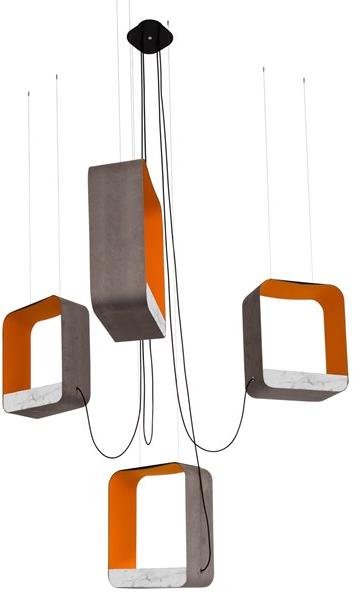 designheure Регулируемый светодиодный подвесной светильник Eau de lumière sun-id-1450450 - Вид №1